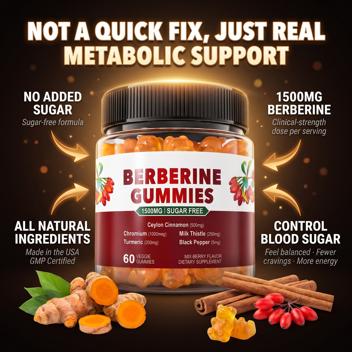 Natural Renewal™ Berberine Gummies